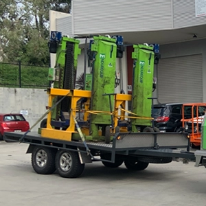 Hire portable heavy vehicle lifting hoists from National Repairers Network, Sumner, Brisbane.